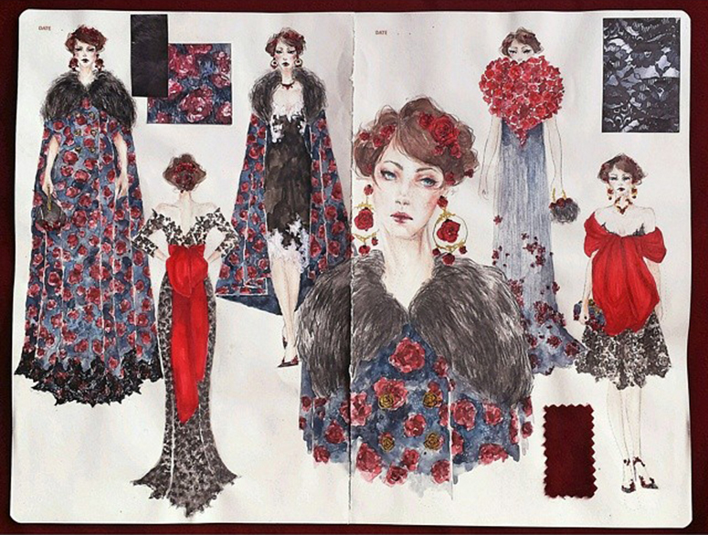 The Fashion Design Sketchbook: Female Templates & Mood Boards (Design  Masters)